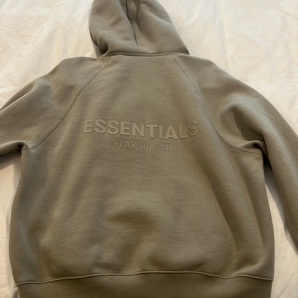 Fear of god essentials sage sweater